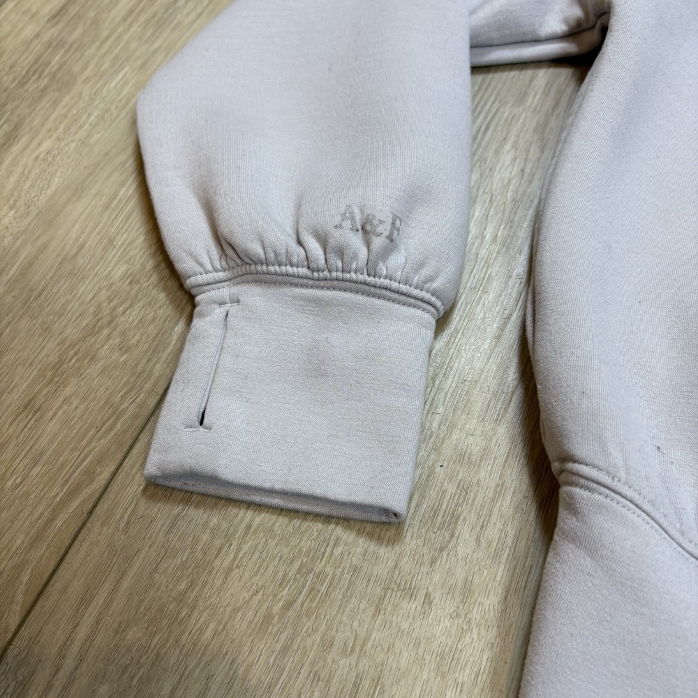 Abercrombie Kids Neoknit Pullover Quarter Zip Hoodie Sweatshirt Youth Size 11/12 - Picture 8 of 8